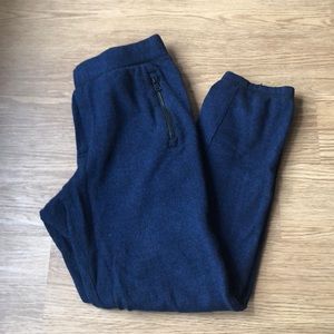Roots navy joggers